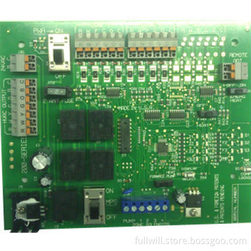 PCB Assembly with Six Convey Lines in RoHS Solution, Measures 50 x 35mm